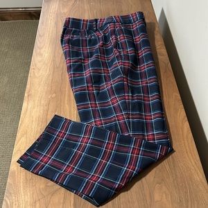 Talbots plaid pant